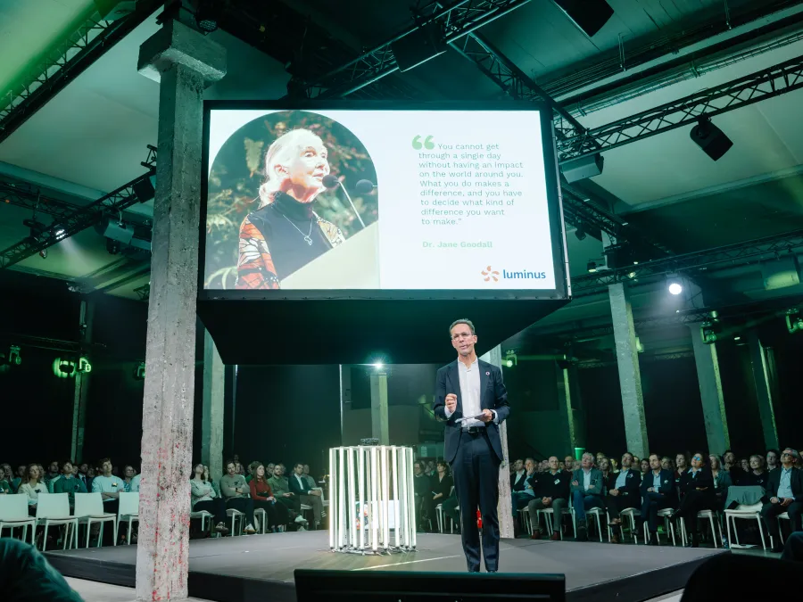 Luminus: from Belgium to Beijing