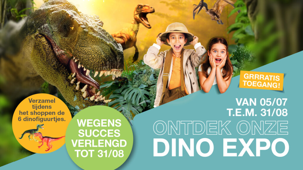 Dino’s zetten Wijnegem Shopping Centrum op stelten